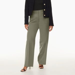 Babaton Agency Pant Olive Leaf Green - Regular length - size 2